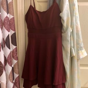 Pretty red hoco dress